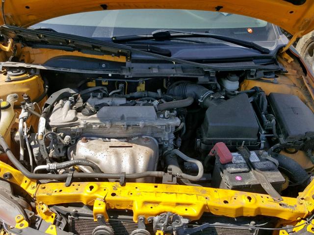 JTKJF5C77C3022789 - 2012 TOYOTA SCION TC ნარინჯისფერი ფოტო 7