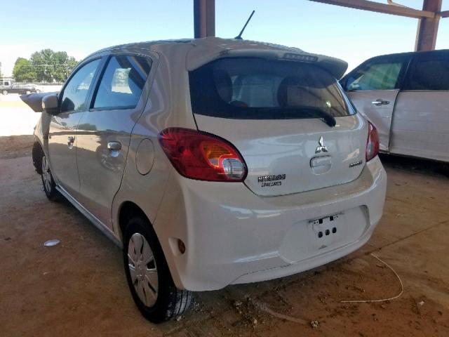 ML32A3HJ1FH034109 - 2015 MITSUBISHI MIRAGE DE WHITE photo 3