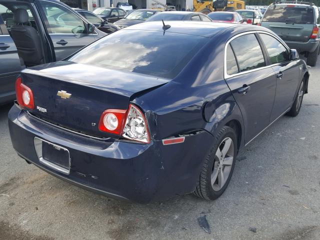 1G1ZJ57BX84306967 - 2008 CHEVROLET MALIBU 2LT BLUE photo 4