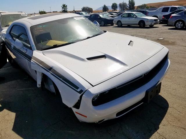 2C3CDZBG0FH889178 - 2015 DODGE CHALLENGER WHITE photo 1