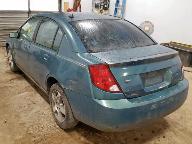 1G8AL58F97Z154837 - 2007 SATURN ION LEVEL GREEN photo 3