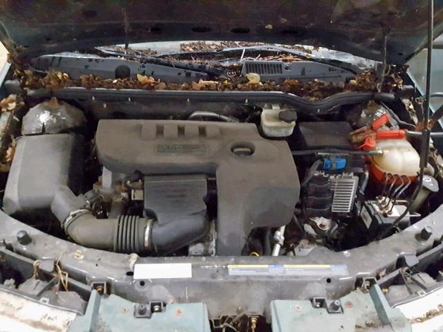 1G8AL58F97Z154837 - 2007 SATURN ION LEVEL GREEN photo 7