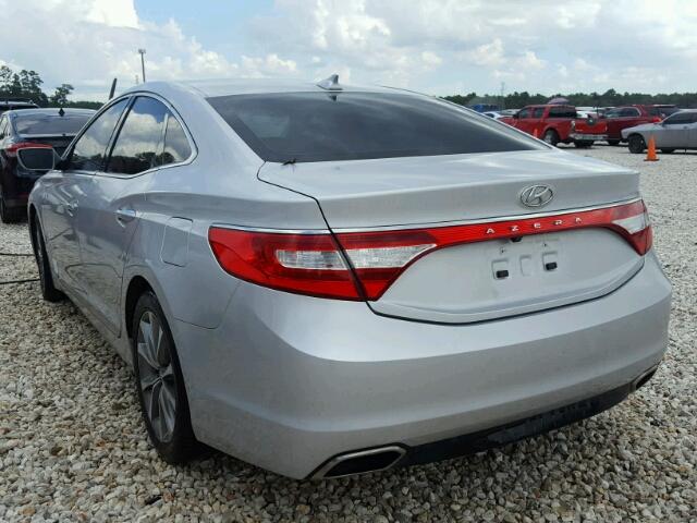 KMHFG4JG4GA510215 - 2016 HYUNDAI AZERA SILVER photo 3