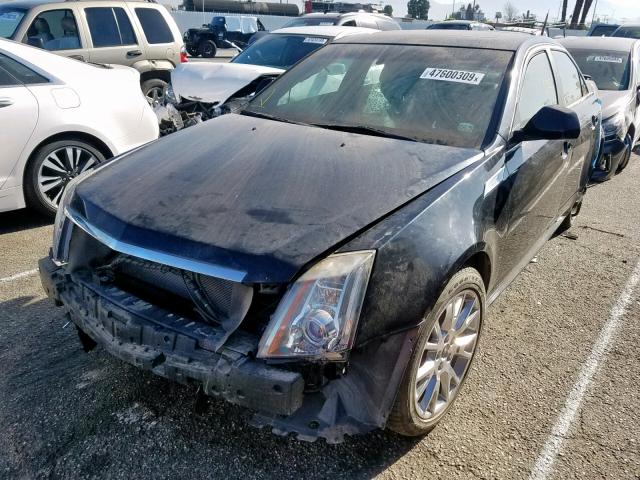 1G6DS5E3XC0114008 - 2012 CADILLAC CTS PREMIU BLACK photo 2