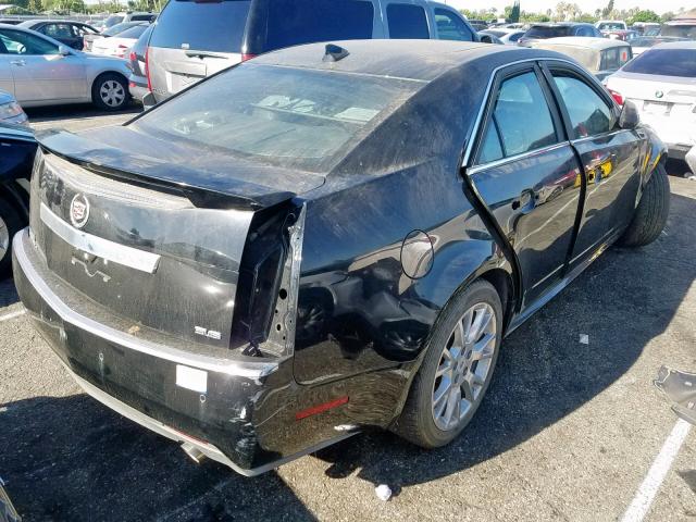 1G6DS5E3XC0114008 - 2012 CADILLAC CTS PREMIU BLACK photo 4