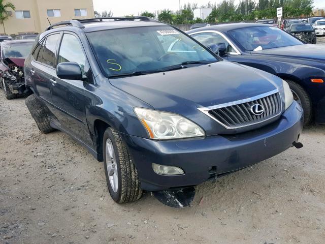 2T2GK31UX8C041969 - 2008 LEXUS RX 350 CHARCOAL photo 1