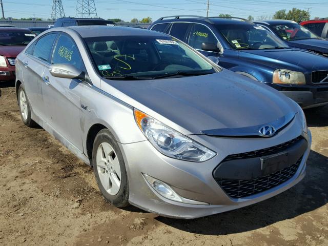 KMHEC4A40CA025111 - 2012 HYUNDAI SONATA HYB GRAY photo 1