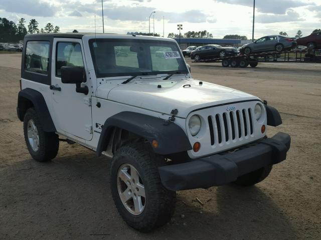 1J4FZ24188L570069 - 2008 JEEP WRANGLER X WHITE photo 1