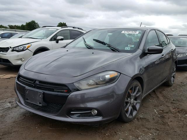 1C3CDFBB4GD541398 - 2016 DODGE DART SXT GRAY photo 2