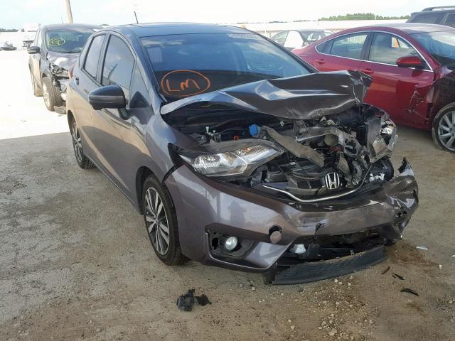 JHMGK5H72GX033752 - 2016 HONDA FIT EX GRAY photo 1