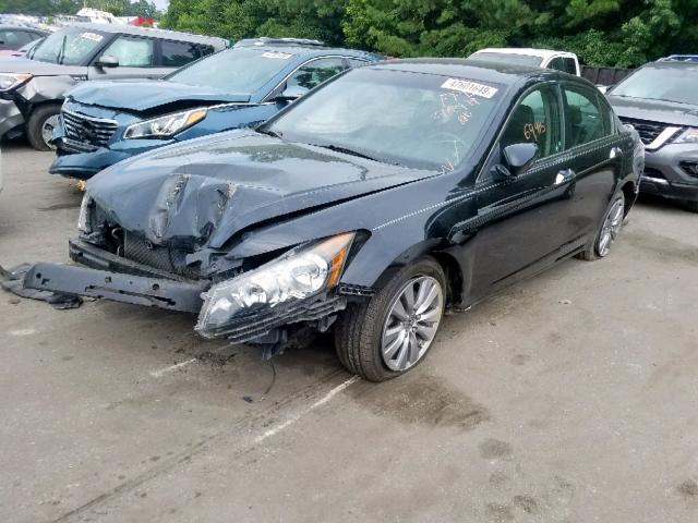 1HGCP3F85CA010143 - 2012 HONDA ACCORD EXL BLACK photo 2