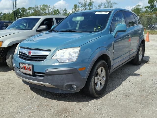 3GSCL33P58S594138 - 2008 SATURN VUE XE TURQUOISE photo 2