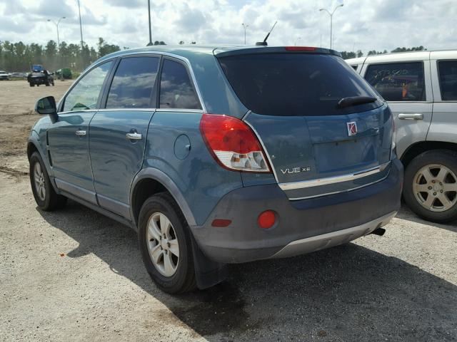 3GSCL33P58S594138 - 2008 SATURN VUE XE TURQUOISE photo 3