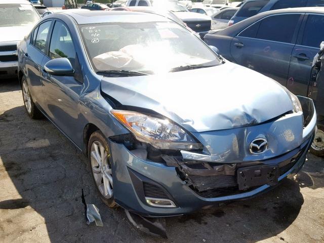 JM1BL1S61A1128847 - 2010 MAZDA 3 S BLUE photo 1