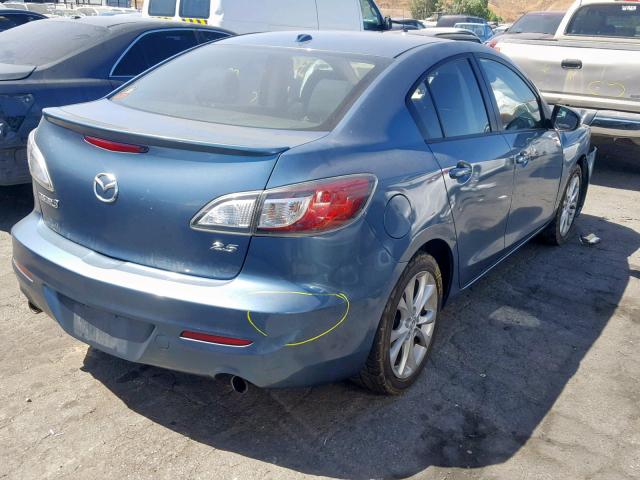 JM1BL1S61A1128847 - 2010 MAZDA 3 S BLUE photo 4