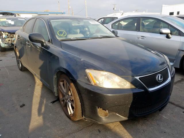 JTHBE262482014531 - 2008 LEXUS IS 350 BLACK photo 1