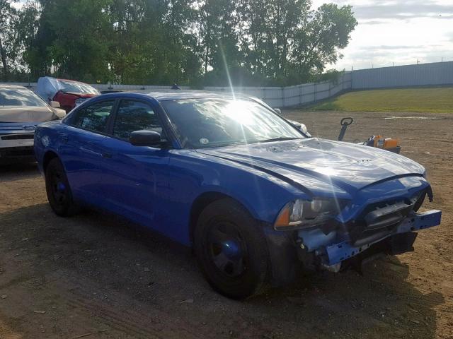 2C3CDXAT0DH642260 - 2013 DODGE CHARGER POLICE  photo 1