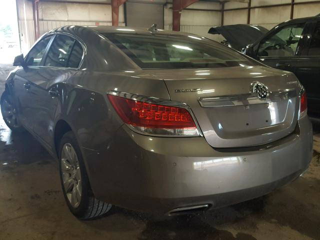 1G4GE5EV2AF266048 - 2010 BUICK LACROSSE C GRAY photo 3