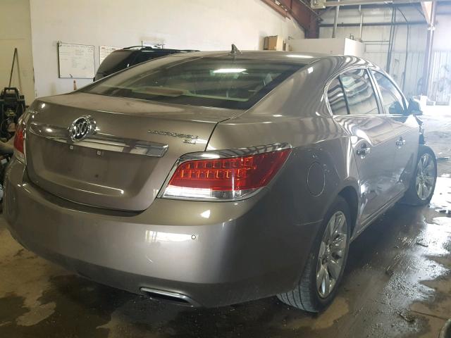 1G4GE5EV2AF266048 - 2010 BUICK LACROSSE C GRAY photo 4