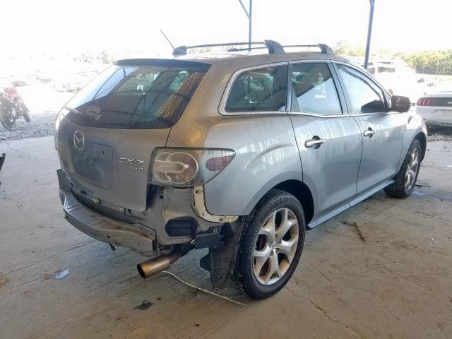 JM3ER4WL3A0304162 - 2010 MAZDA CX-7 SILVER photo 4