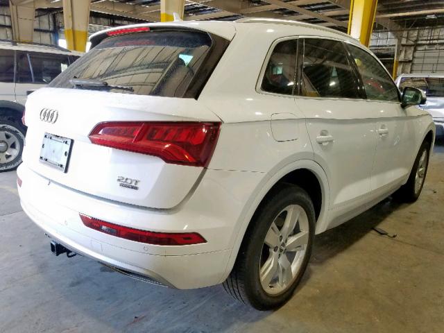 WA1BNAFY6J2004051 - 2018 AUDI Q5 PREMIUM WHITE photo 4