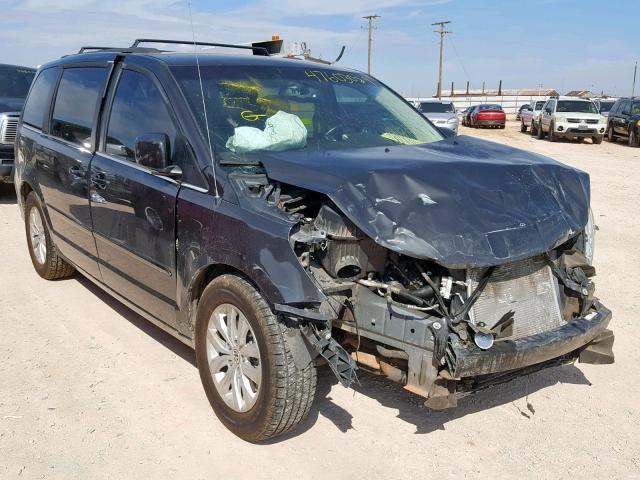 2C4RVABG0CR391475 - 2012 VOLKSWAGEN ROUTAN SE CHARCOAL photo 1