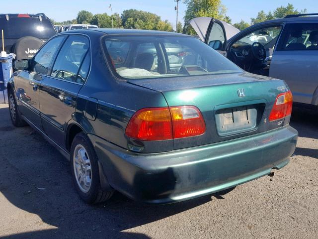 1HGEJ8648XL015934 - 1999 HONDA CIVIC EX GREEN photo 3