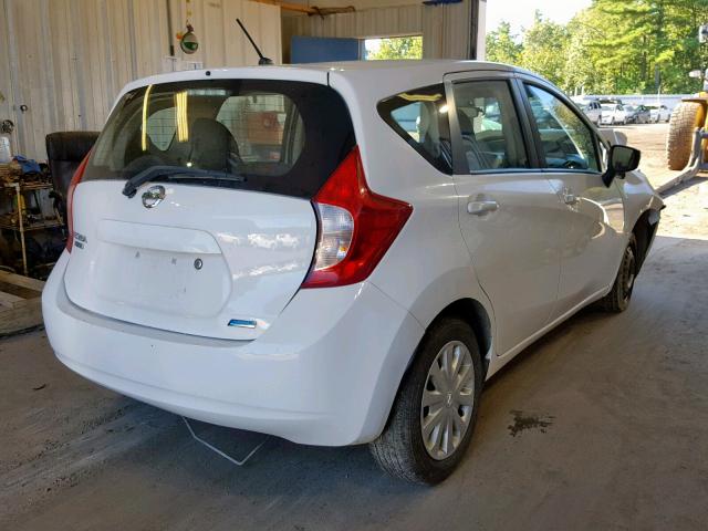 3N1CE2CP2FL415936 - 2015 NISSAN VERSA NOTE WHITE photo 4