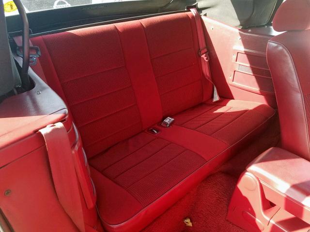 1FACP44M2PF145308 - 1993 FORD MUSTANG LX RED photo 6