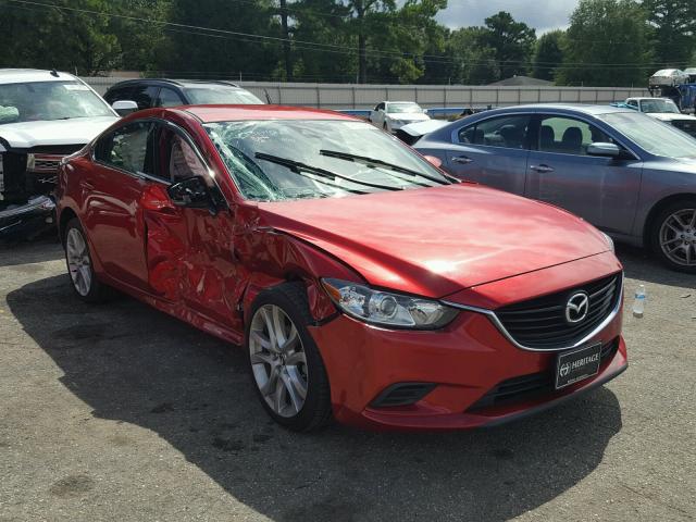 JM1GL1V58H1129674 - 2017 MAZDA 6 TOURING RED photo 1