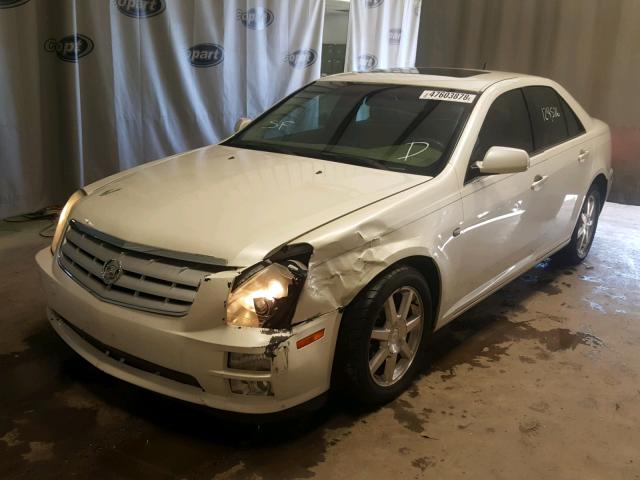 1G6DW677150208310 - 2005 CADILLAC STS WHITE photo 2