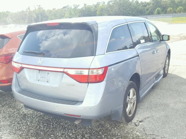 5FNRL5H95CB085891 - 2012 HONDA ODYSSEY TO BLUE photo 4