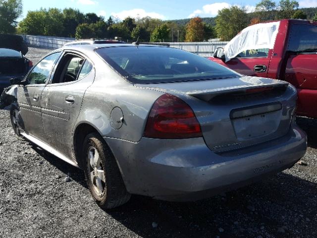 2G2WP552981108313 - 2008 PONTIAC GRAND PRIX GRAY photo 3