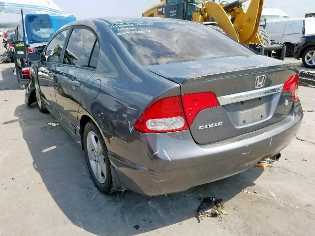 19XFA1F68AE033359 - 2010 HONDA CIVIC LX-S Grafito foto 3