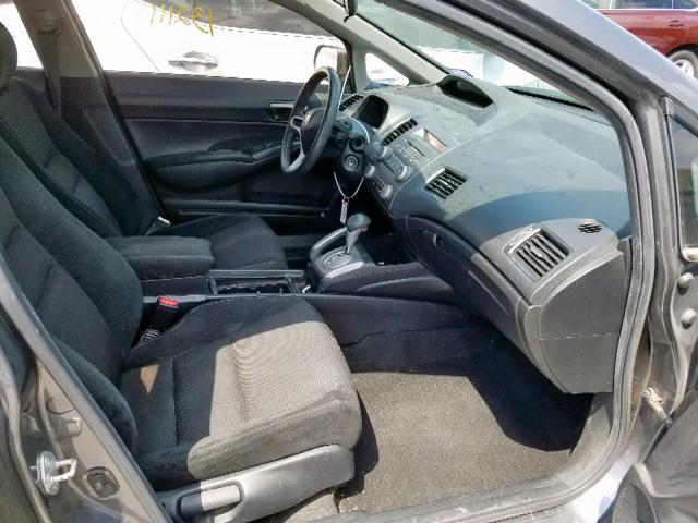 19XFA1F68AE033359 - 2010 HONDA CIVIC LX-S Grafito foto 5