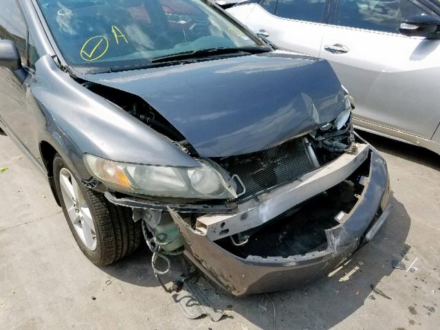 19XFA1F68AE033359 - 2010 HONDA CIVIC LX-S Grafito foto 9