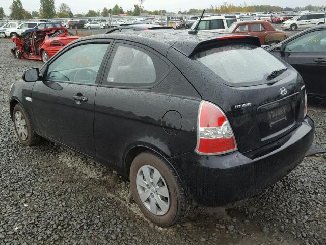 KMHCM3AC7AU184869 - 2010 HYUNDAI ACCENT BLU BEIGE photo 3