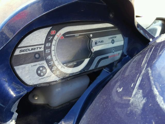 YAMA2585C414 - 2014 YAMAHA VX DELUXE BLUE photo 8