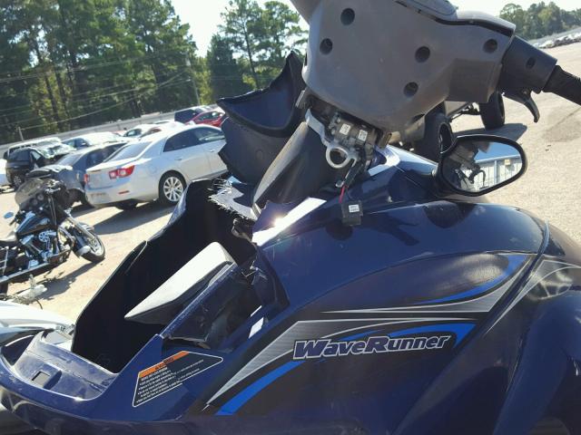 YAMA2585C414 - 2014 YAMAHA VX DELUXE BLUE photo 9