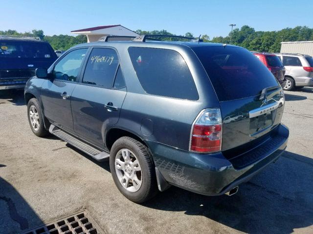 2HNYD18996H539845 - 2006 ACURA MDX TOURIN GRAY photo 3