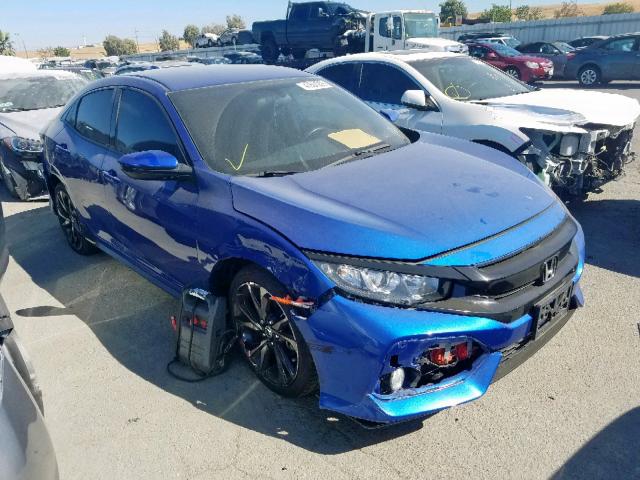 SHHFK7H40JU426454 - 2018 HONDA CIVIC SPOR BLUE photo 1