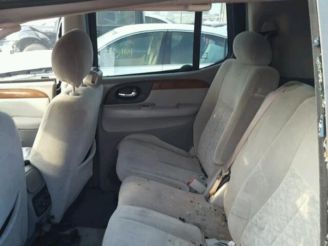 4NUES16S156701413 - 2005 ISUZU ASCENDER S BLACK photo 6