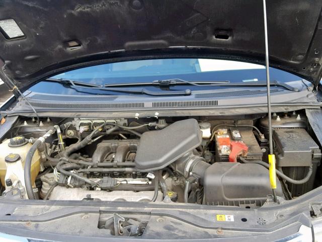 2FMDK48C99BA67754 - 2009 FORD EDGE SEL BLUE photo 7