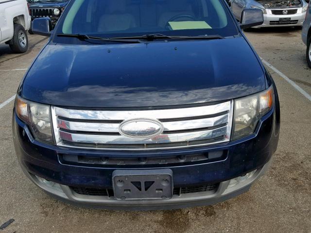 2FMDK48C99BA67754 - 2009 FORD EDGE SEL BLUE photo 9