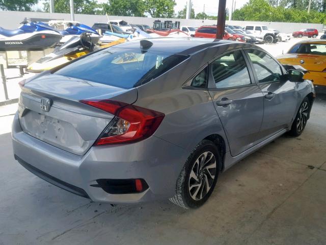 19XFC2F78HE081849 - 2017 HONDA CIVIC EX GRAY photo 4