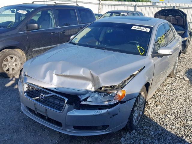 YV1AS982081054472 - 2008 VOLVO S80 3.2 SILVER photo 2