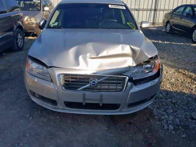 YV1AS982081054472 - 2008 VOLVO S80 3.2 SILVER photo 9