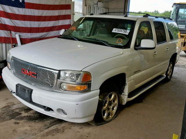 1GKFK66U34J254565 - 2004 GMC YUKON XL D WHITE photo 2