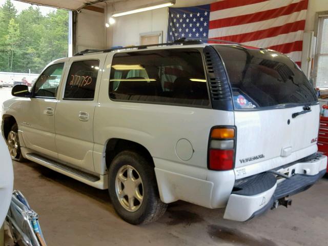 1GKFK66U34J254565 - 2004 GMC YUKON XL D WHITE photo 3