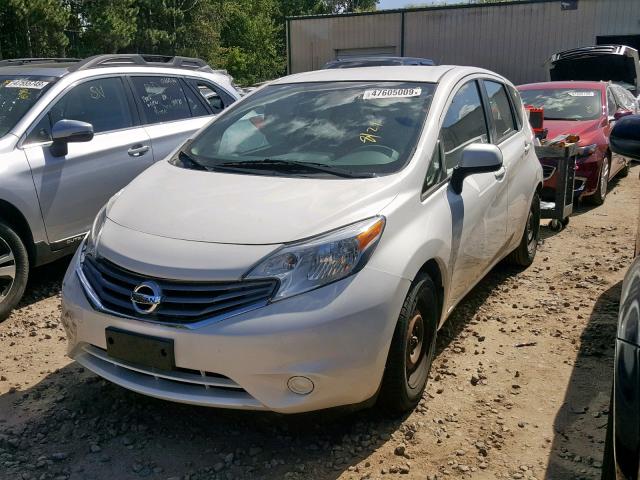 3N1CE2CP9EL390256 - 2014 NISSAN VERSA NOTE WHITE photo 2